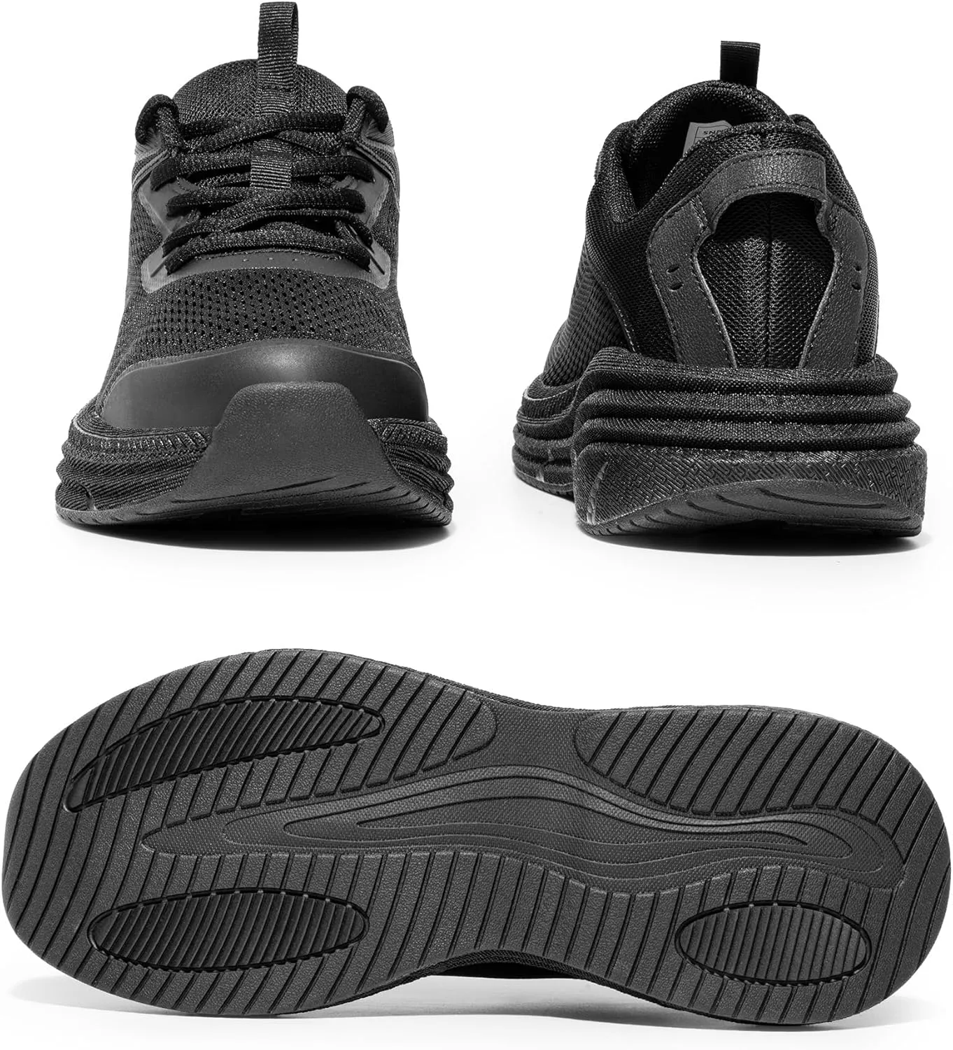 NORTIV 8 Men's Running Walking Tennis Shoes Comfortable Cushioning Non-Slip Breathable Athletic Gym Workout Cross Trainer Jogging Sneakers