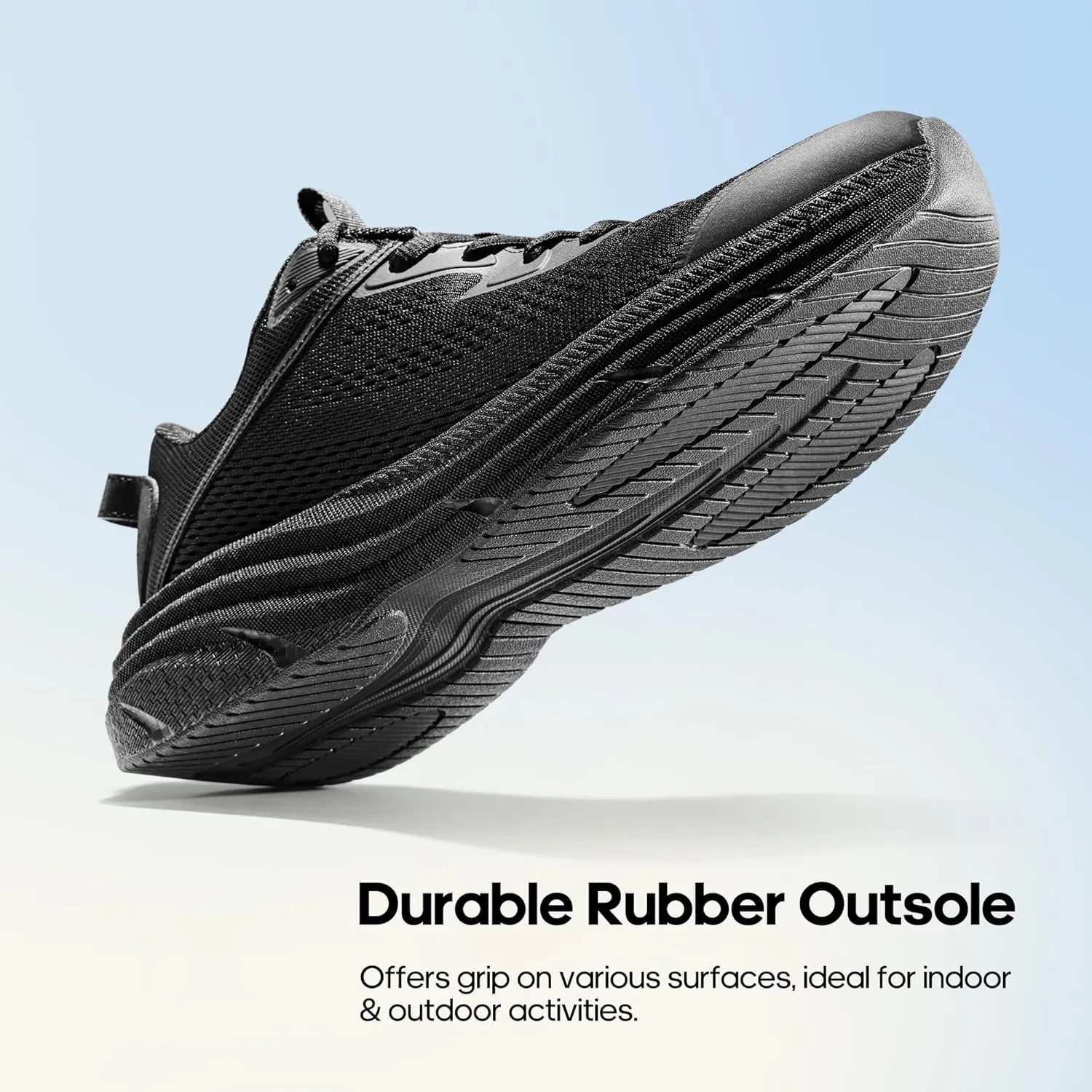 NORTIV 8 Men's Running Walking Tennis Shoes Comfortable Cushioning Non-Slip Breathable Athletic Gym Workout Cross Trainer Jogging Sneakers