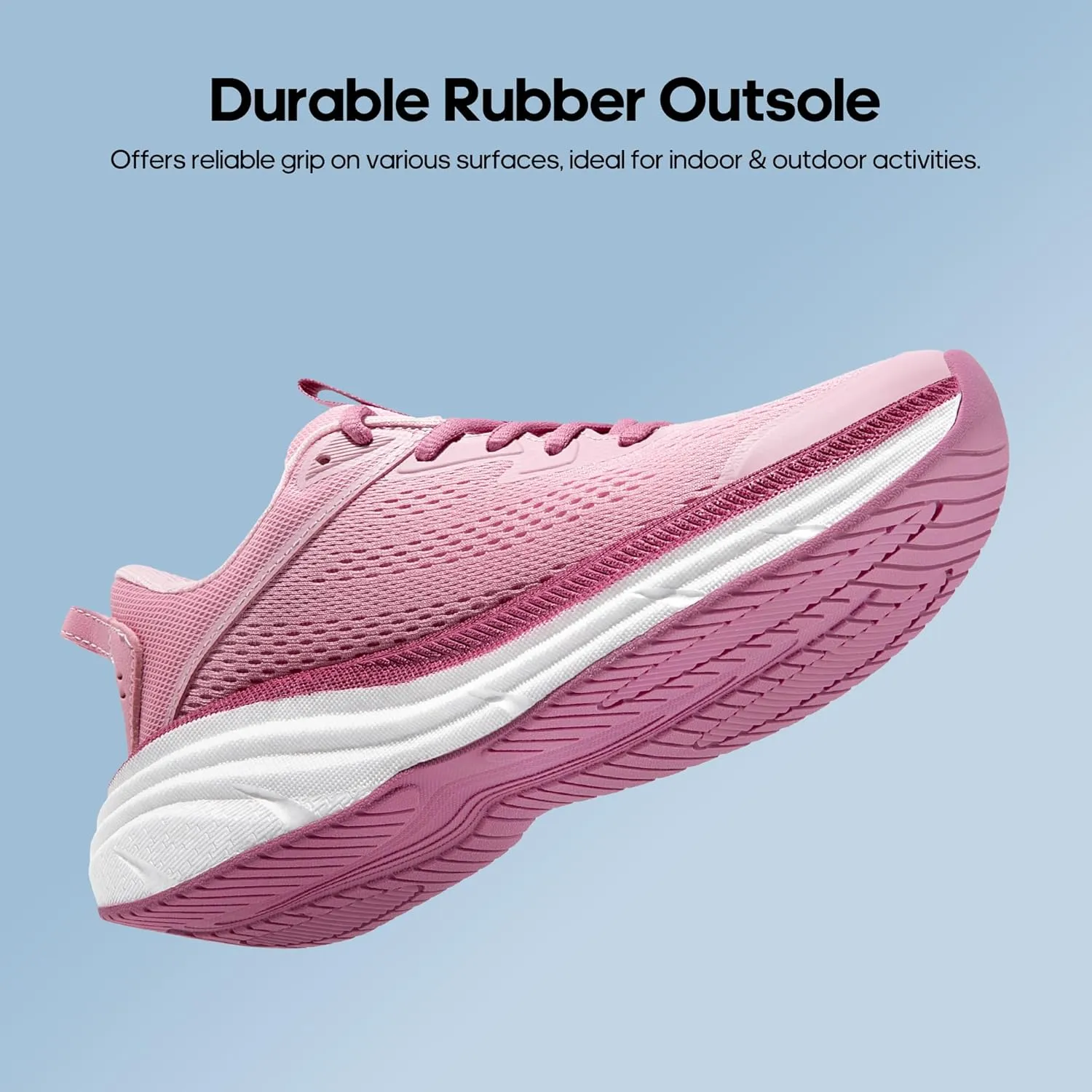 NORTIV 8 Women's Running Walking Tennis Shoes FlexLife Comfortable Cushioning Non-Slip Breathable Athletic Gym Workout Cross Trainer Jogging Sneakers