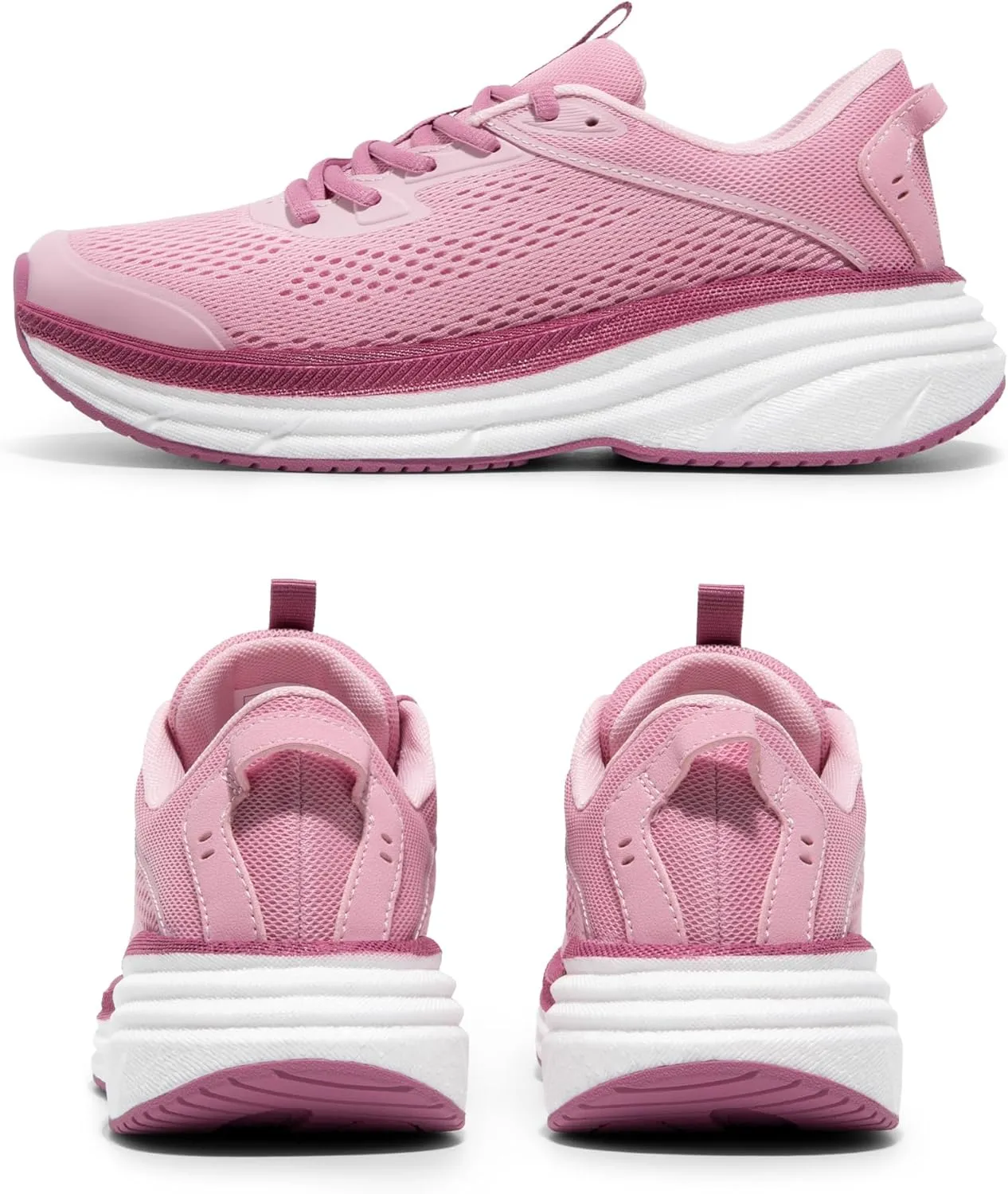 NORTIV 8 Women's Running Walking Tennis Shoes FlexLife Comfortable Cushioning Non-Slip Breathable Athletic Gym Workout Cross Trainer Jogging Sneakers