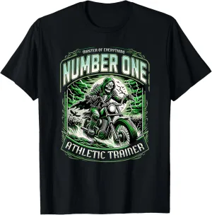 Number One Athletic Trainer #1 Career Designs T-Shirt