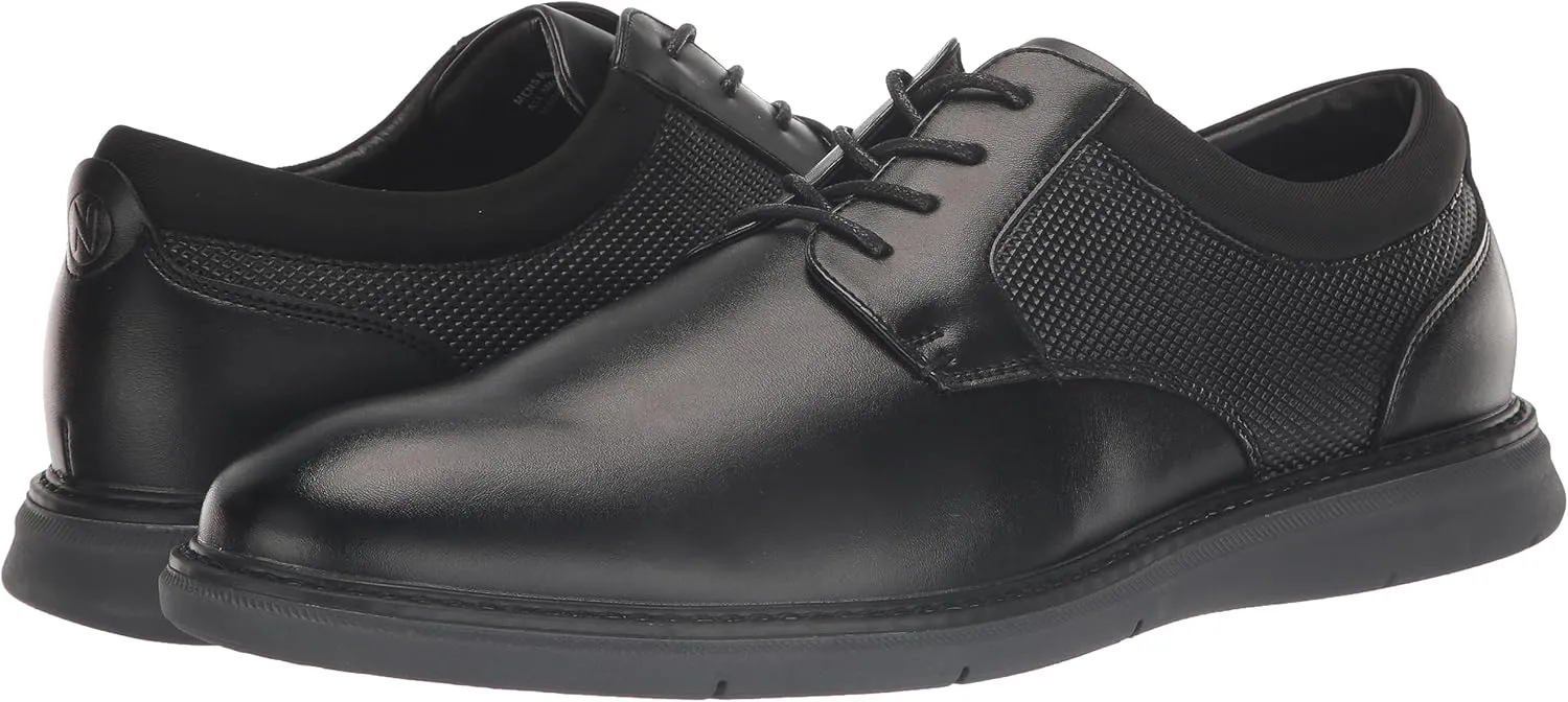 Nunn Bush Men's Chase Plain Toe Oxford Contemporary Lace Up