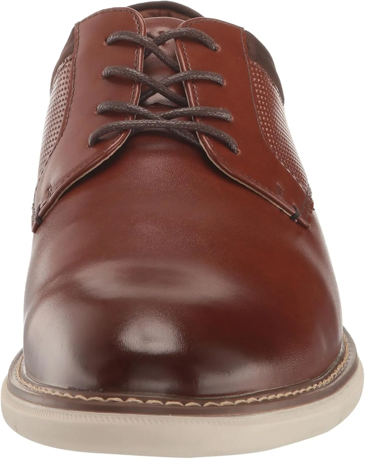 Nunn Bush Men's Chase Plain Toe Oxford Contemporary Lace Up