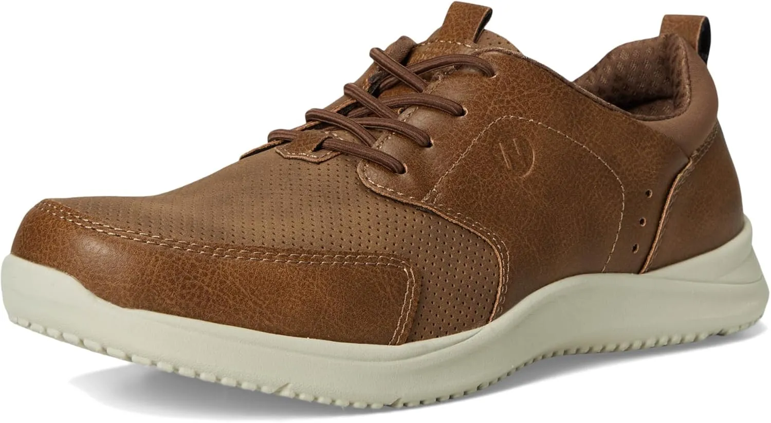 Nunn Bush Men's Conway Moccasin Toe Oxford Casual Lace Up Lightweight Athletic Style