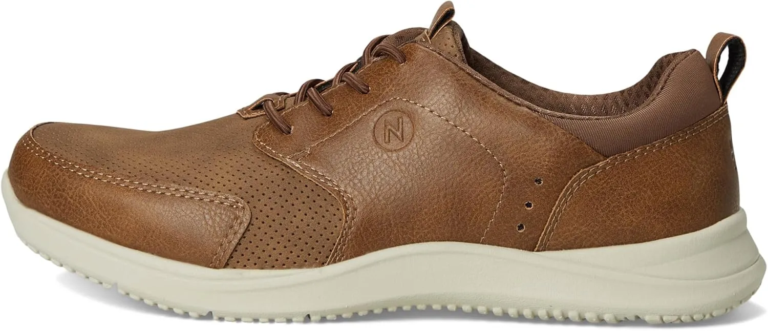 Nunn Bush Men's Conway Moccasin Toe Oxford Casual Lace Up Lightweight Athletic Style