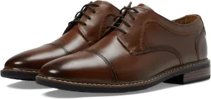 Nunn Bush Men's Hayden Cap Toe Oxford Dress Casual Leather Lace Up Shoes