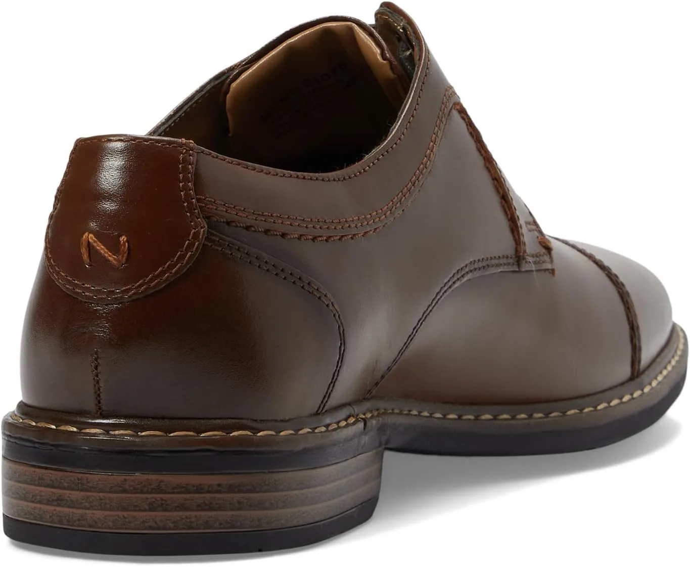 Nunn Bush Men's Hayden Cap Toe Oxford Dress Casual Leather Lace Up Shoes