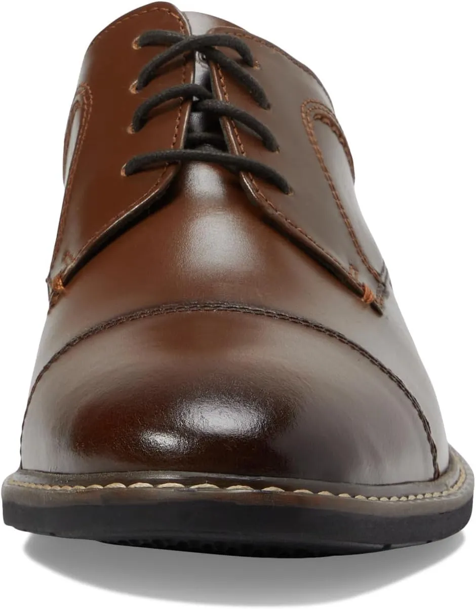 Nunn Bush Men's Hayden Cap Toe Oxford Dress Casual Leather Lace Up Shoes