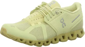 On Women's Cloud Monochrome Sneakers, Endive, Yellow, 7 Medium US