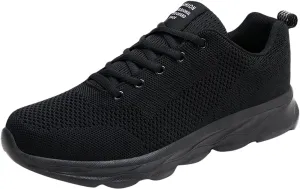 Orthopedic Sneakers for Women Breathable Lace-Up Sneaker Wide Width Lightweight Running Shoes with Arch Support