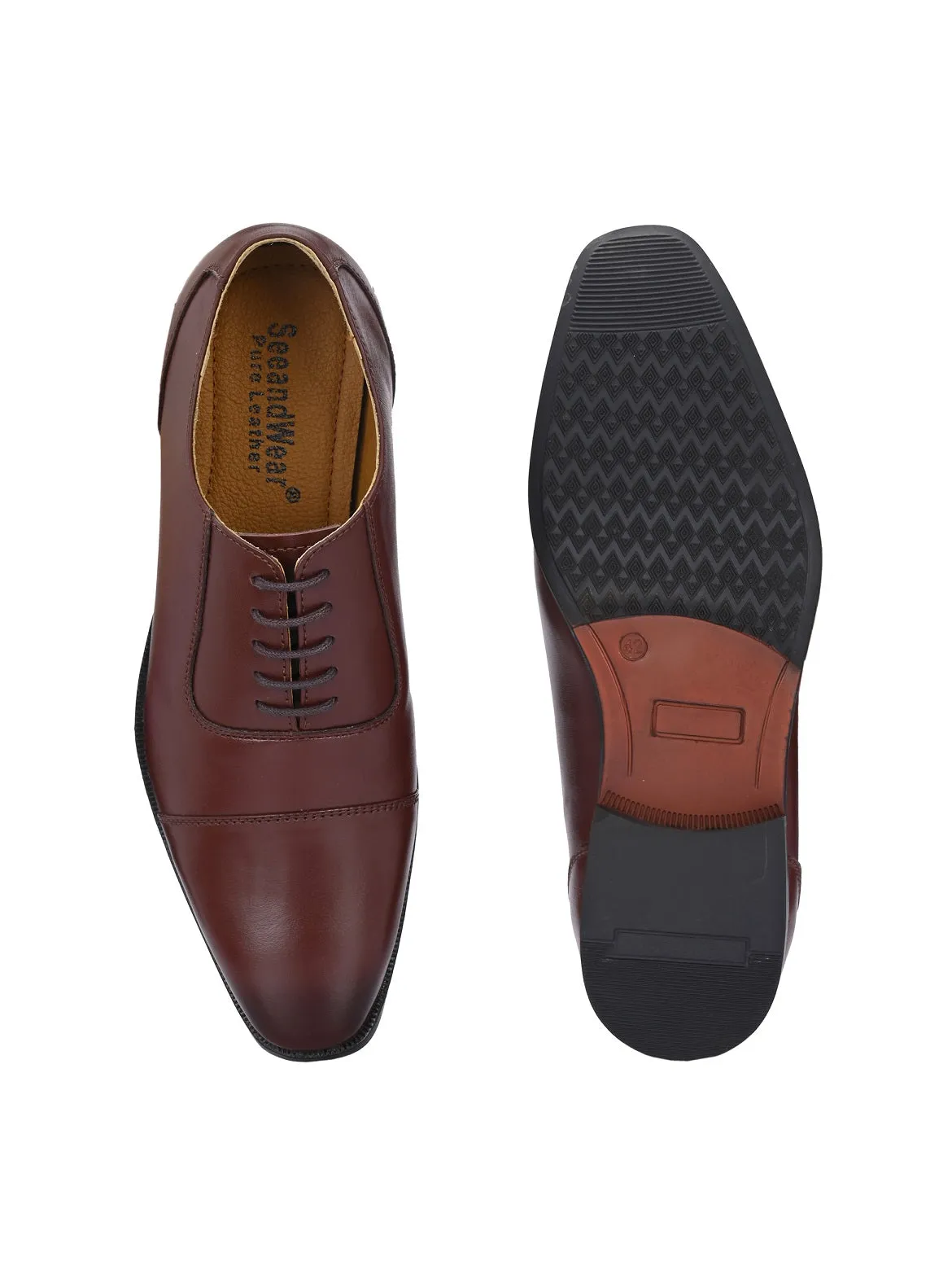 Oxford Brown Leather Shoes