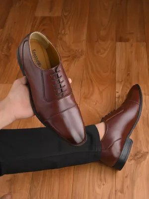 Oxford Brown Leather Shoes