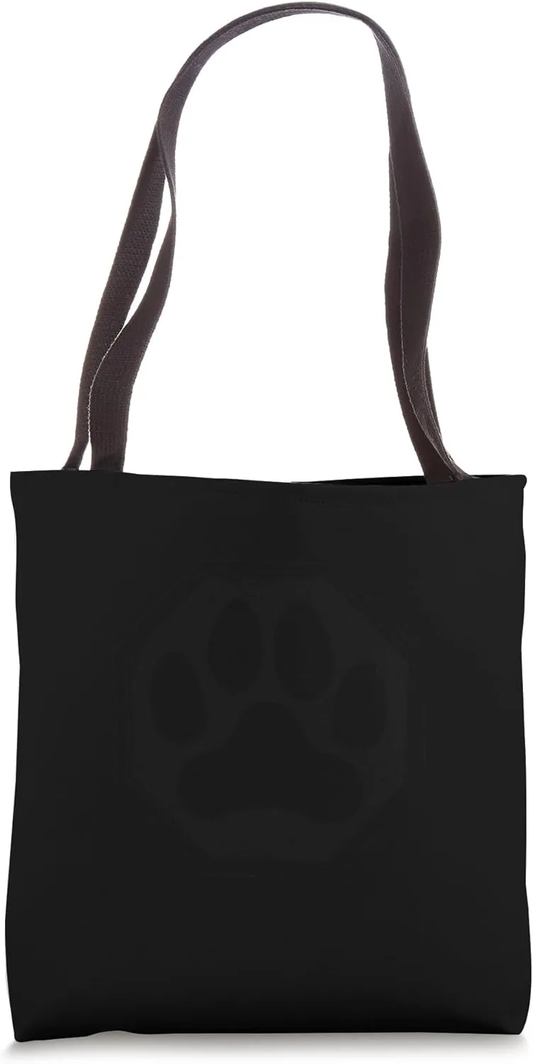 Paw Print Service Dogs Trainer for Blind & Deaf Dissability Tote Bag