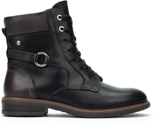 PIKOLINOS Flat Ankle Boots Leather Aldaya for Woman