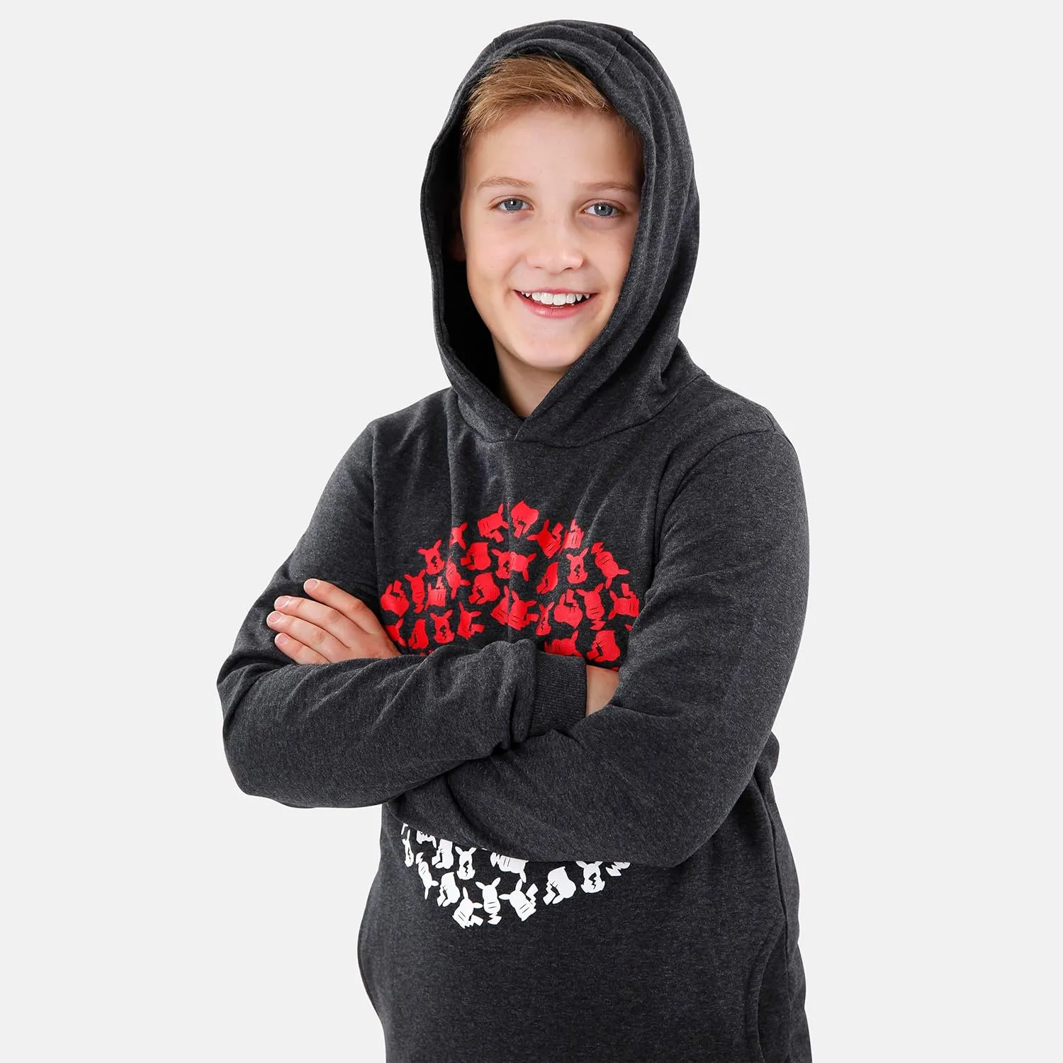 Pokémon Hoodie For Boys With Pokeball Design | Pikachu Kids Hoodies