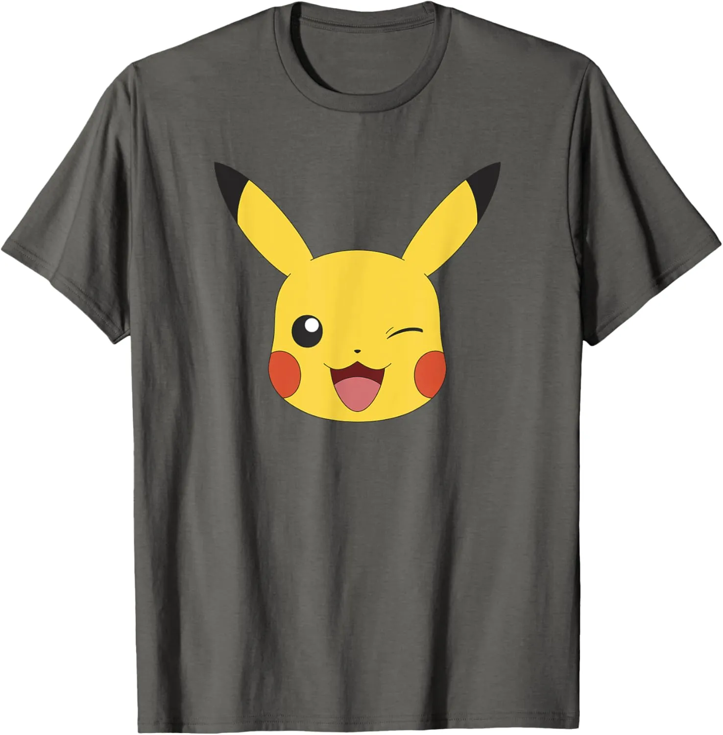 Pokémon Pikachu Big Face Wink T-Shirt