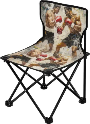 Portable Camping Folding Chairs Foldable Chair Small Boxing 1 Lightweight Backpacking Outdoor Outside Fishing