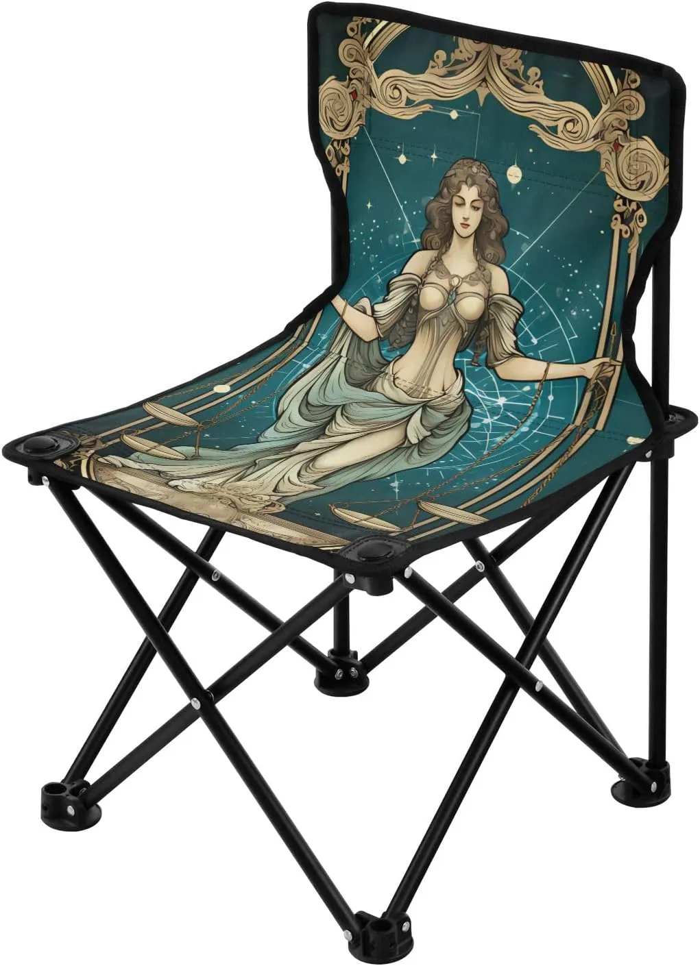 Portable Camping Folding Chairs Foldable Chair Small Scale 3 Lightweight Backpacking Outdoor Outside Fishing