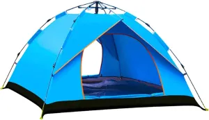 Portable Outdoor Lightweight Tent Camping Automatic Pop Up Tent Easy & Quick Setup for Camping/Beach/Hiking/Backpacking Mountaineering/Fishing Outdoor Activities