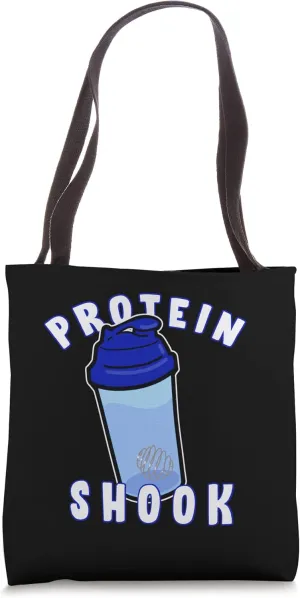Protein Shook Funny Fitness design P Tote Bag