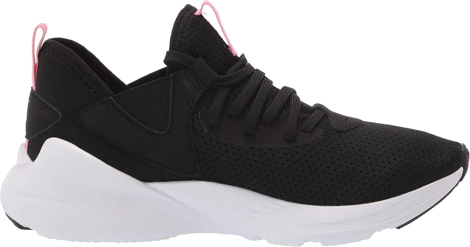 PUMA Unisex-Child unisexchild Cell Vive Running Shoe, Blackcastlerock, 5.5 Big Kid US