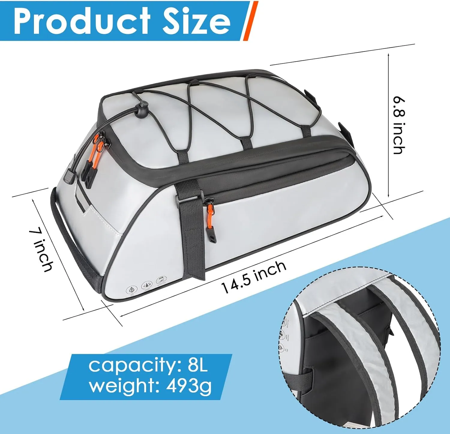 QYCHHJ Running Hydration Vest Bike Backpack Bike Rack Bag