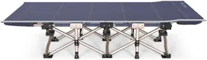 Recliners Juan Single Folding Bed Micro-Warping Office Lunch Bed Round Tube Nap Bed Portable Camping Bed Adult Folding (Size : 178cm)