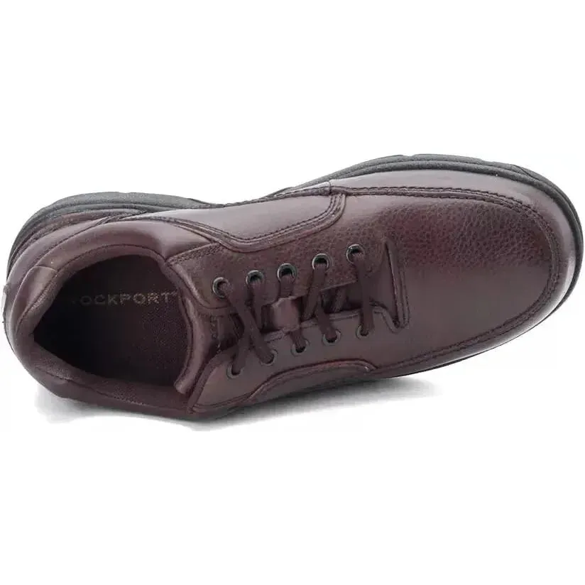 Rockport Mens Eureka Brown Oxford Dress Shoe Size 9XW  (A10808)