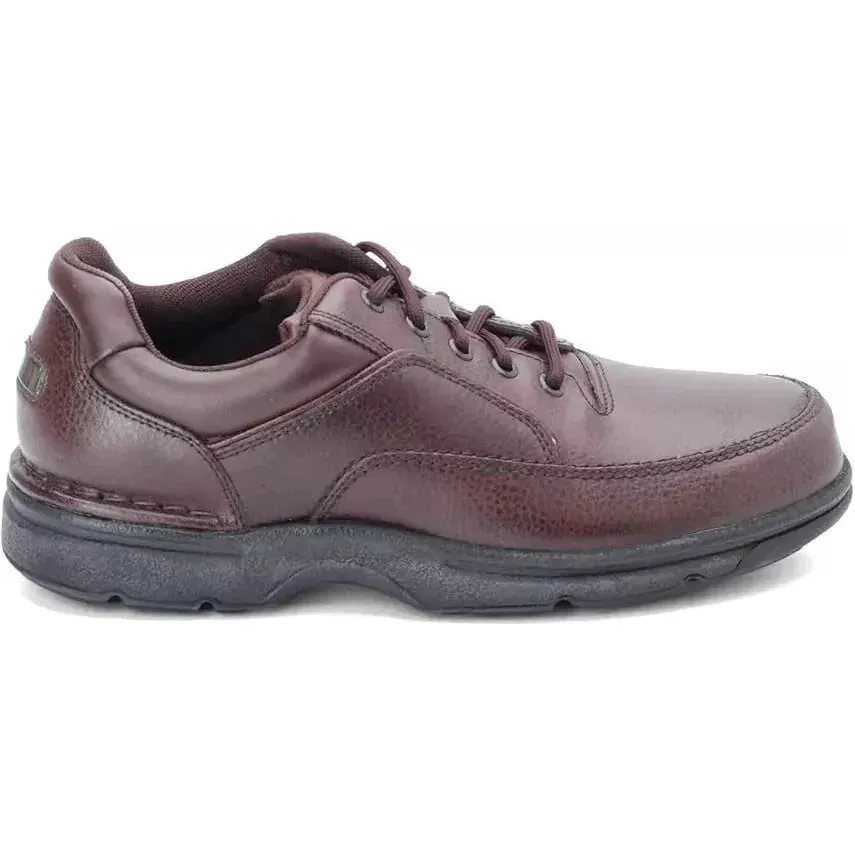 Rockport Mens Eureka Brown Oxford Dress Shoe Size 9XW  (A10808)