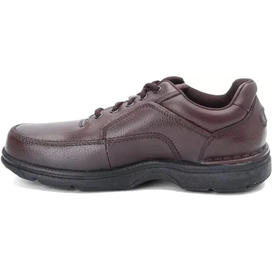 Rockport Mens Eureka Brown Oxford Dress Shoe Size 9XW  (A10808)