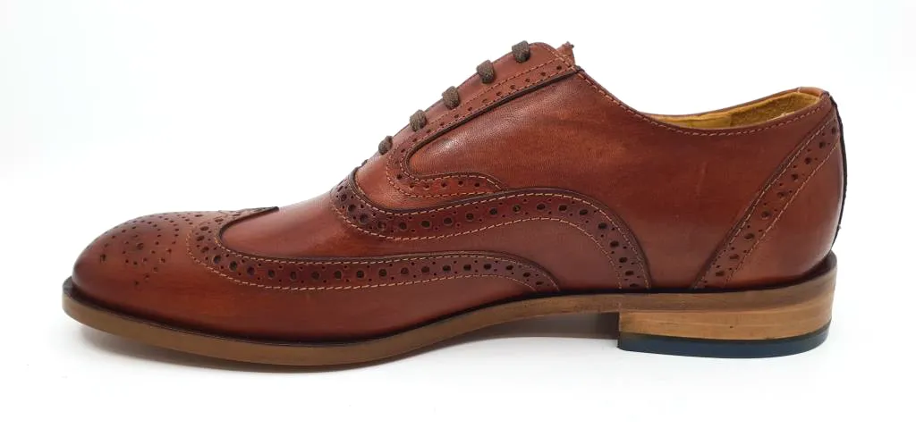 Ronnie Tan Men's Oxford Brogue Shoes