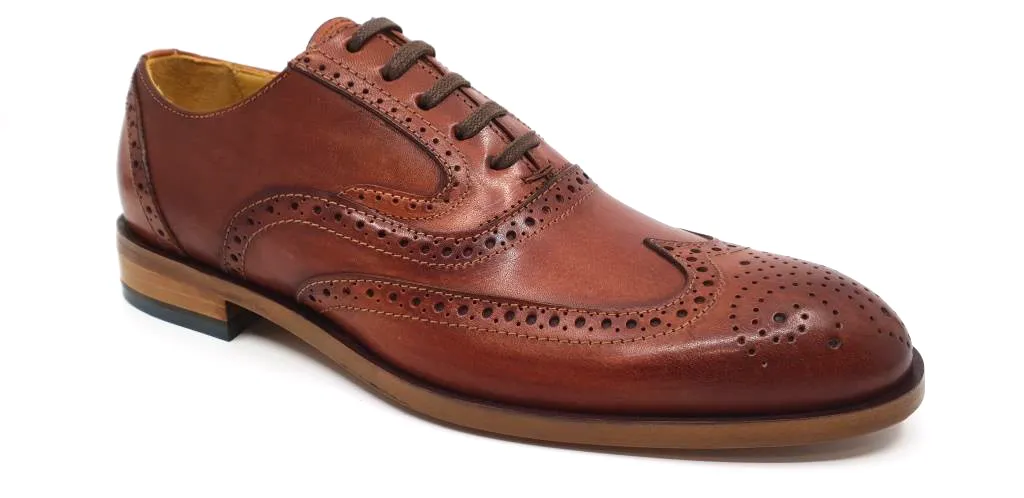 Ronnie Tan Men's Oxford Brogue Shoes