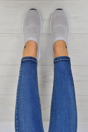 Runner Grey Trainers Worldwide shipping - Kannon Sock Practical