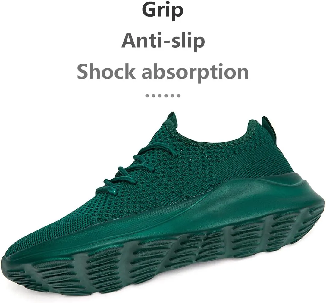Running Shoes for Men Slip on Tennis Shoes Fashion Sneakers Lightweight Breathable Casual Walking Shoes Outdoor Workout Athletic Training Gym Trainer Sport Trainers