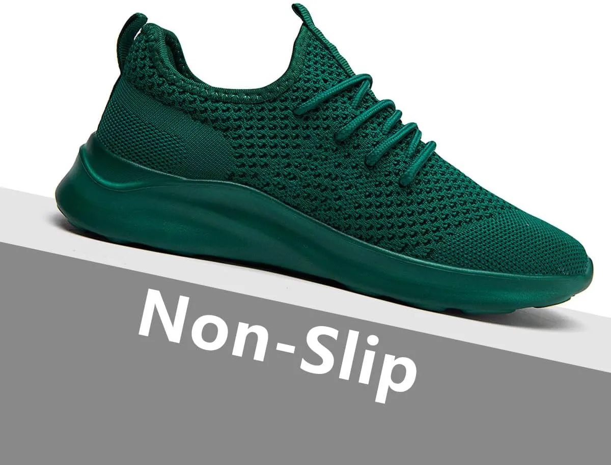 Running Shoes for Men Slip on Tennis Shoes Fashion Sneakers Lightweight Breathable Casual Walking Shoes Outdoor Workout Athletic Training Gym Trainer Sport Trainers