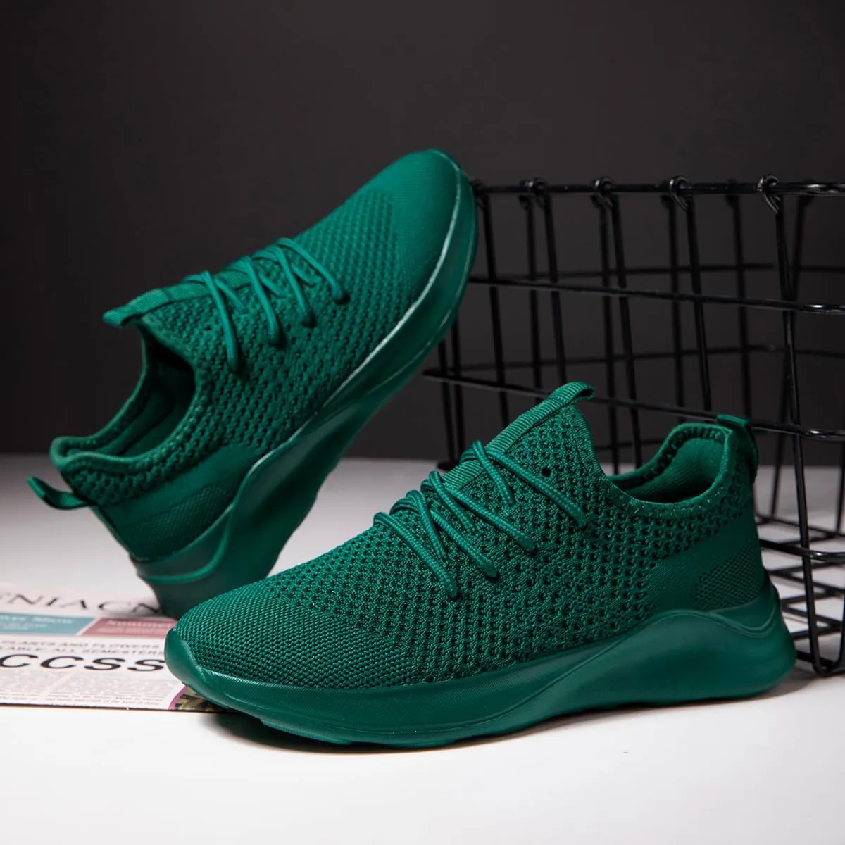 Running Shoes for Men Slip on Tennis Shoes Fashion Sneakers Lightweight Breathable Casual Walking Shoes Outdoor Workout Athletic Training Gym Trainer Sport Trainers