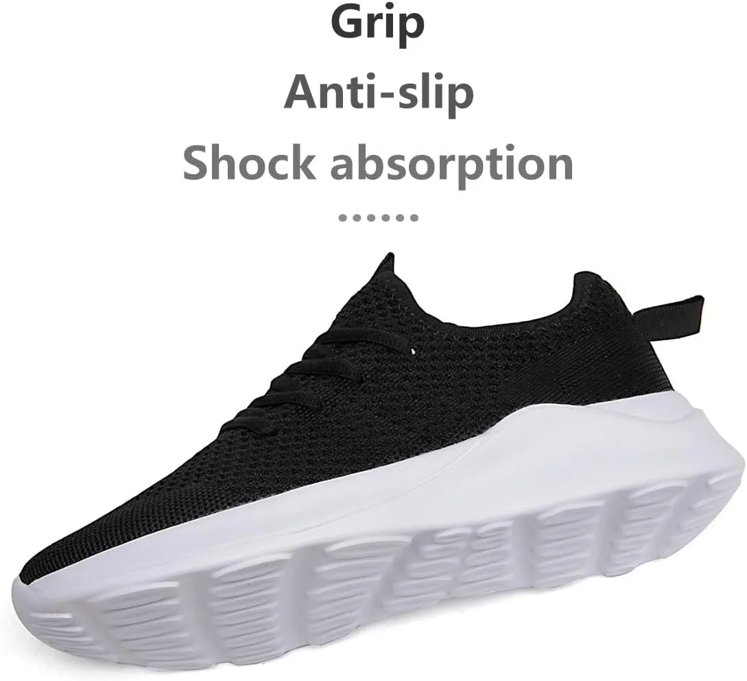Running Shoes for Men Slip on Tennis Shoes Fashion Sneakers Lightweight Breathable Casual Walking Shoes Outdoor Workout Athletic Training Gym Trainer Sport Trainers