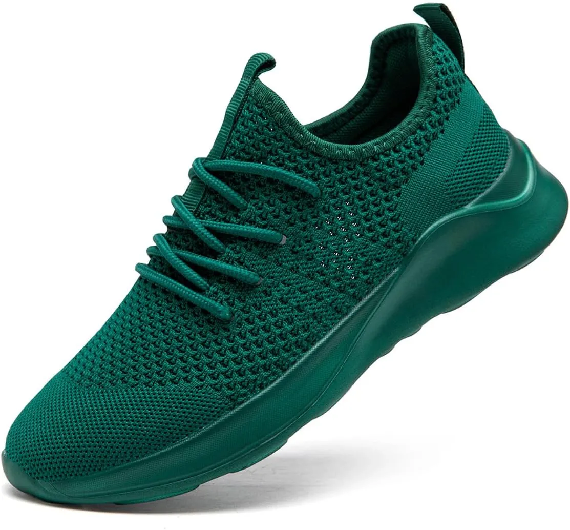 Running Shoes for Men Slip on Tennis Shoes Fashion Sneakers Lightweight Breathable Casual Walking Shoes Outdoor Workout Athletic Training Gym Trainer Sport Trainers