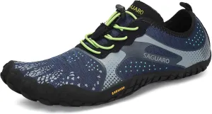 SAGUARO Womens Mens Barefoot Shoes Minimalist Trail Runner Wide Toe Box Zero Drop Outdoor Cross Training Shoe