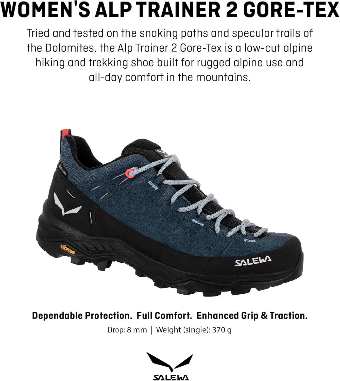Salewa Women's Alp Trainer 2 Gore-Tex Waterproof GTX Hiking Shoe