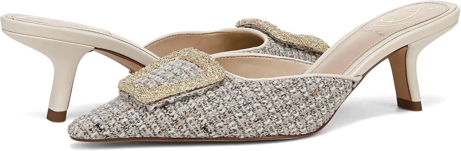 Sam Edelman Women's Brit Kitten Heel Mule