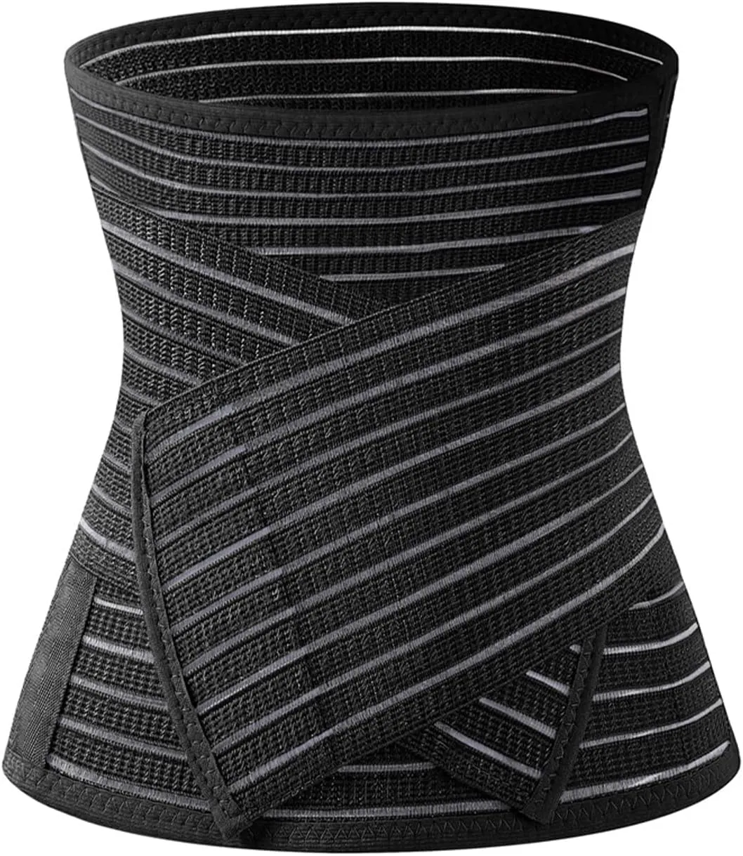 SHAPSHE Waist Trainer for Women Postpartum Belly Band Post Surgery Abdominal Binder Faja Girdle Corset Shapewear