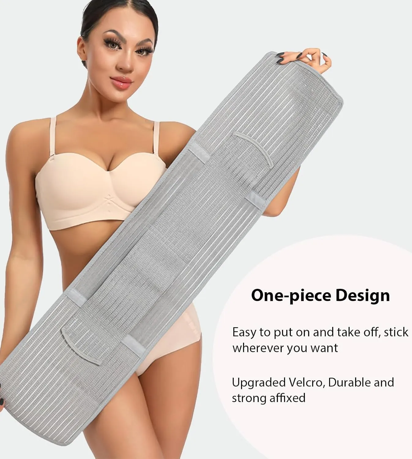SHAPSHE Waist Trainer for Women Postpartum Belly Band Post Surgery Abdominal Binder Faja Girdle Corset Shapewear