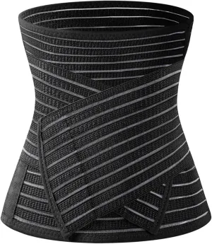 SHAPSHE Waist Trainer for Women Postpartum Belly Band Post Surgery Abdominal Binder Faja Girdle Corset Shapewear