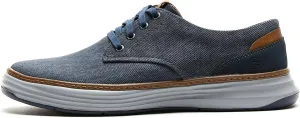 Skechers Ederson Men's Moreno Canvas Oxford Shoe, Blue, 11
