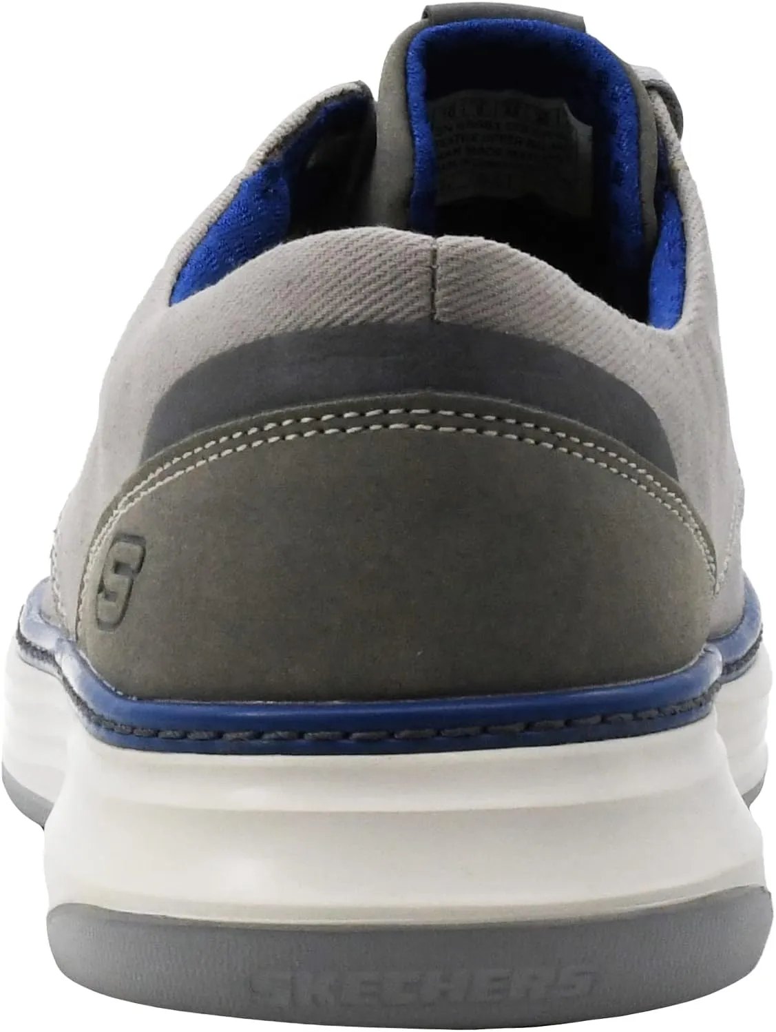Skechers Men's Moreno Canvas Oxford Shoe, xx