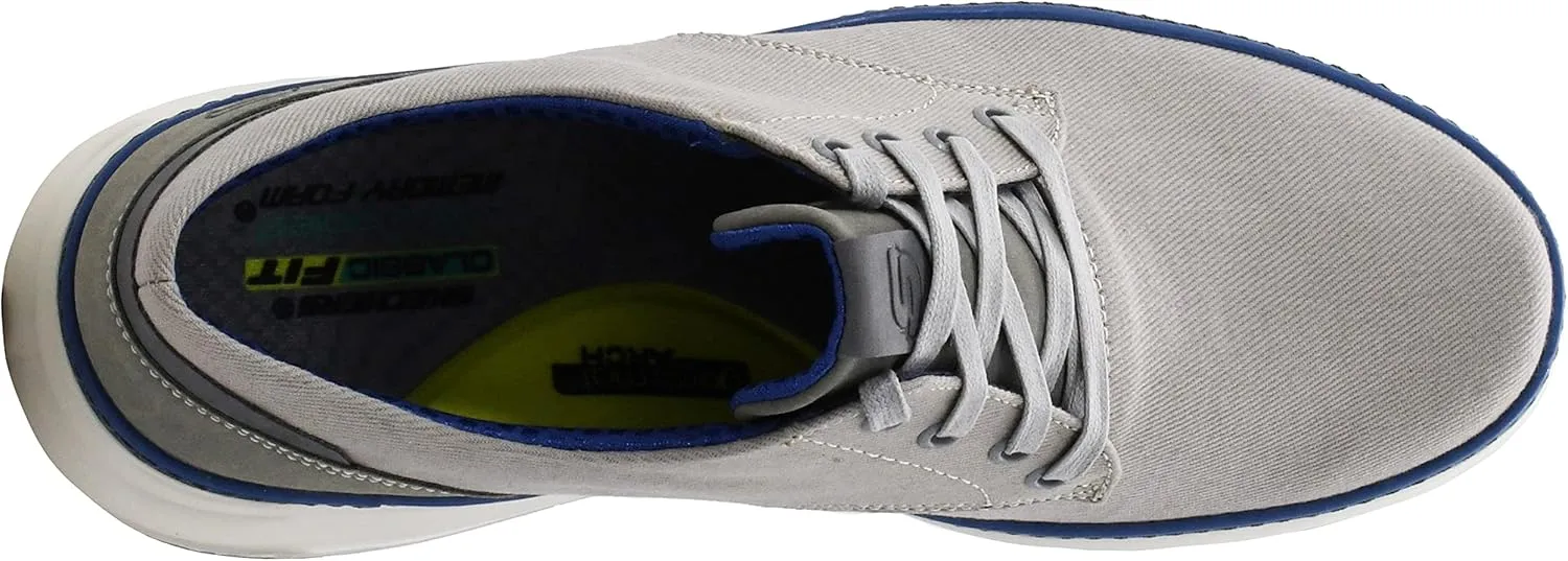 Skechers Men's Moreno Canvas Oxford Shoe, xx