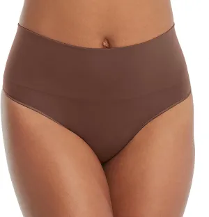 SPANXshape Everyday Shaping Thong - Core Control Shapewear Underwear - Invisible Under Clothes - Seamless Design