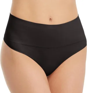 SPANXshape Everyday Shaping Thong - Core Control Shapewear Underwear - Invisible Under Clothes - Seamless Design