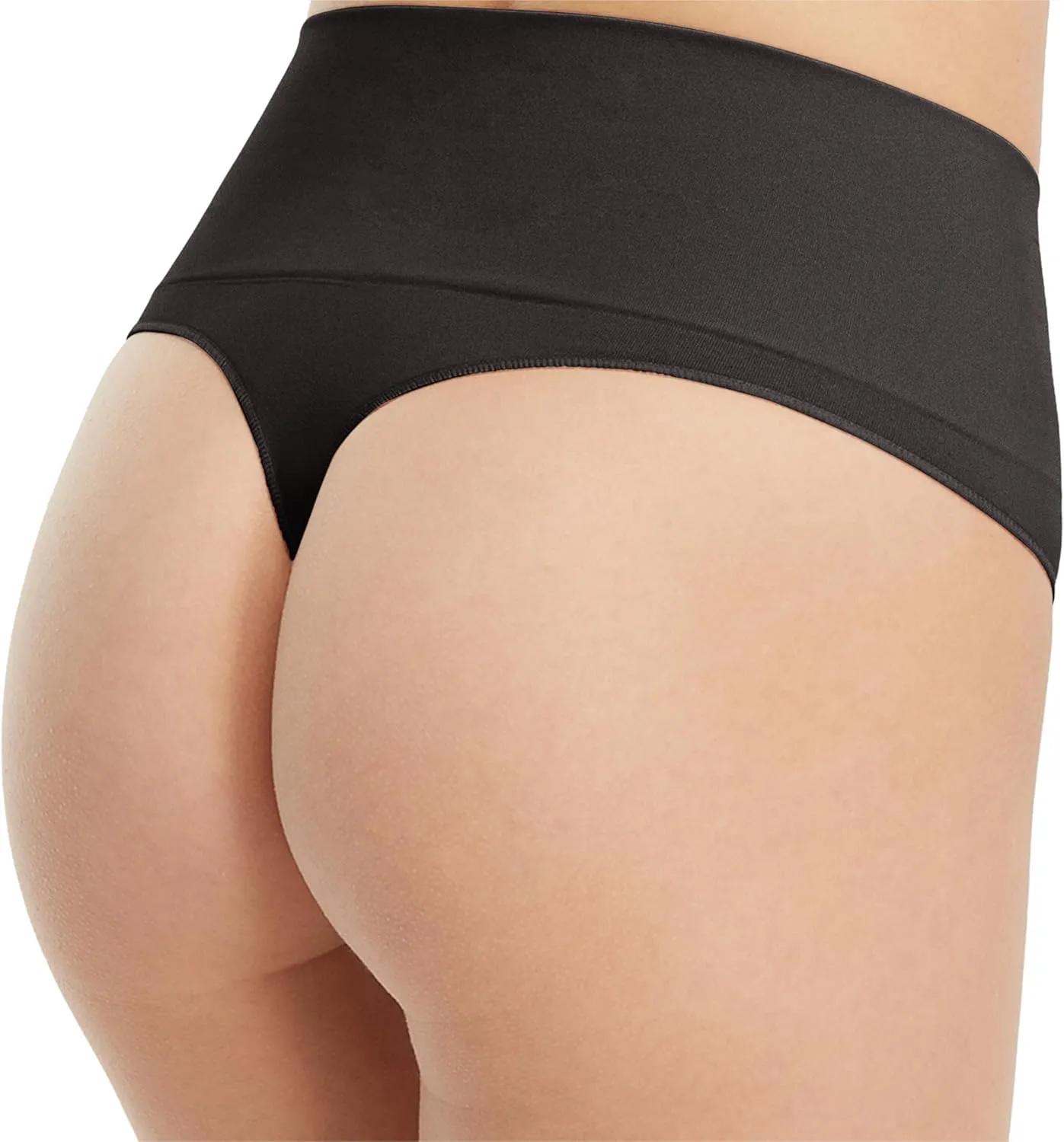 SPANXshape Everyday Shaping Thong - Core Control Shapewear Underwear - Invisible Under Clothes - Seamless Design